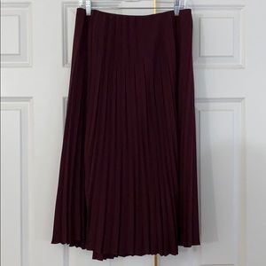 UNIQLO Women's high-waist pleated skirt size L